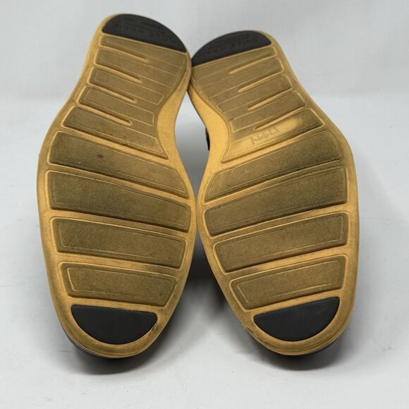 Cole Haan Original Grand Wingtip Shoes Mens 13 M Gray Leather Yellow Soles - Picture 16 of 16